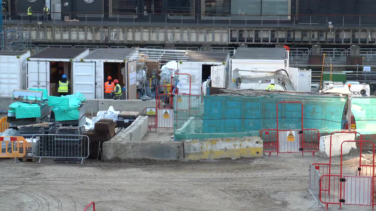 Urban Construction Site Activity March 2023