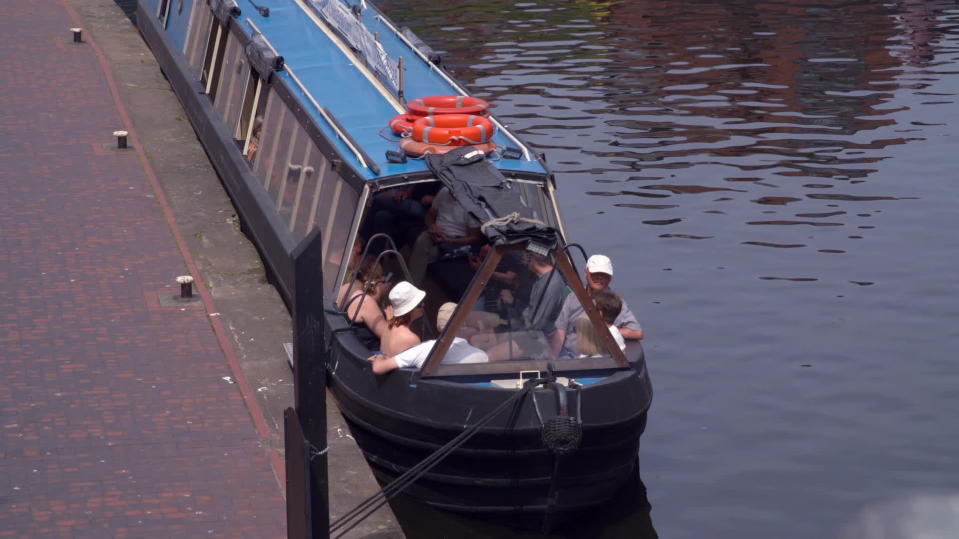 Leisure Narrowboat on Birmingham Canal