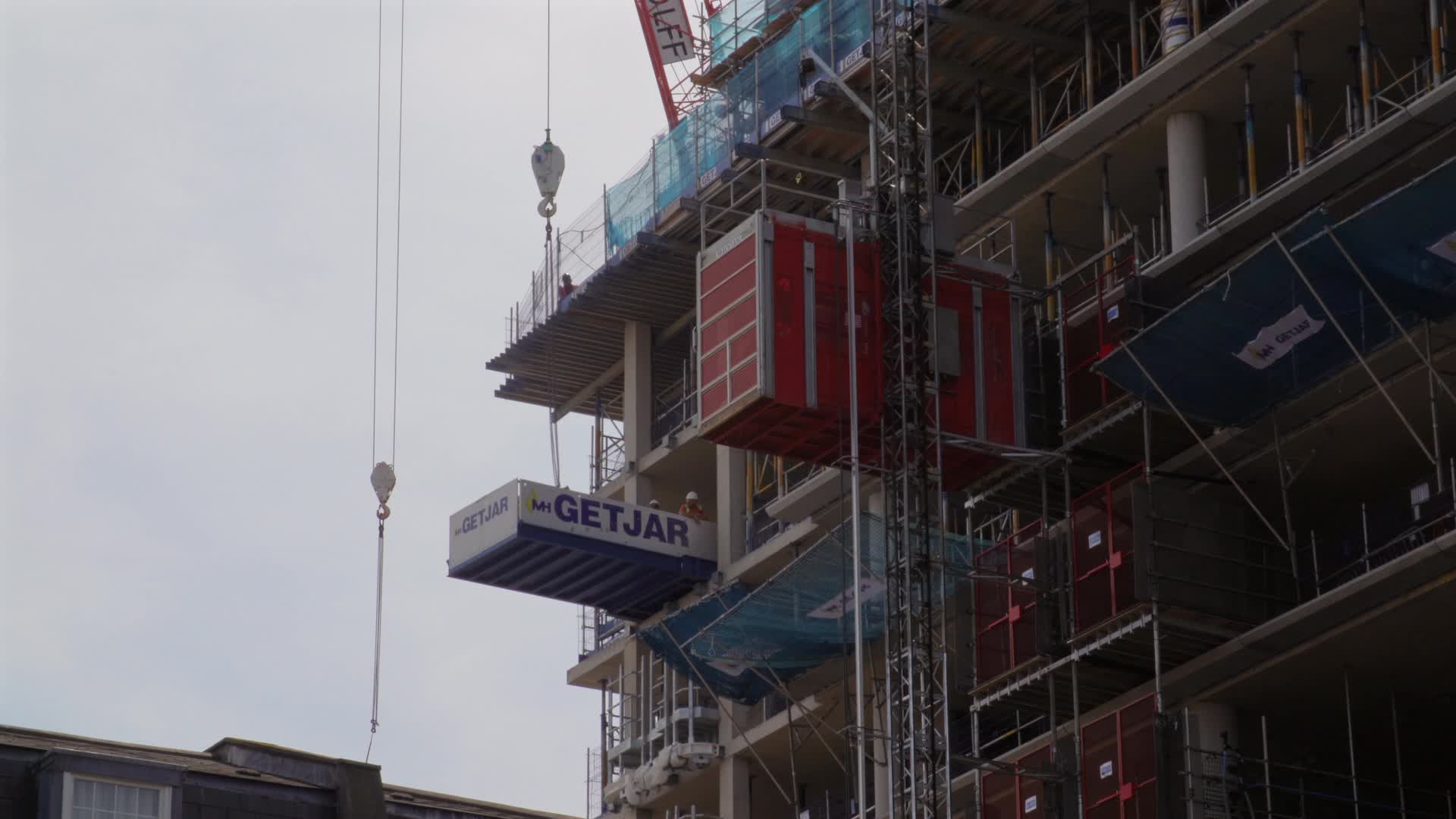 Urban Construction in London, UK