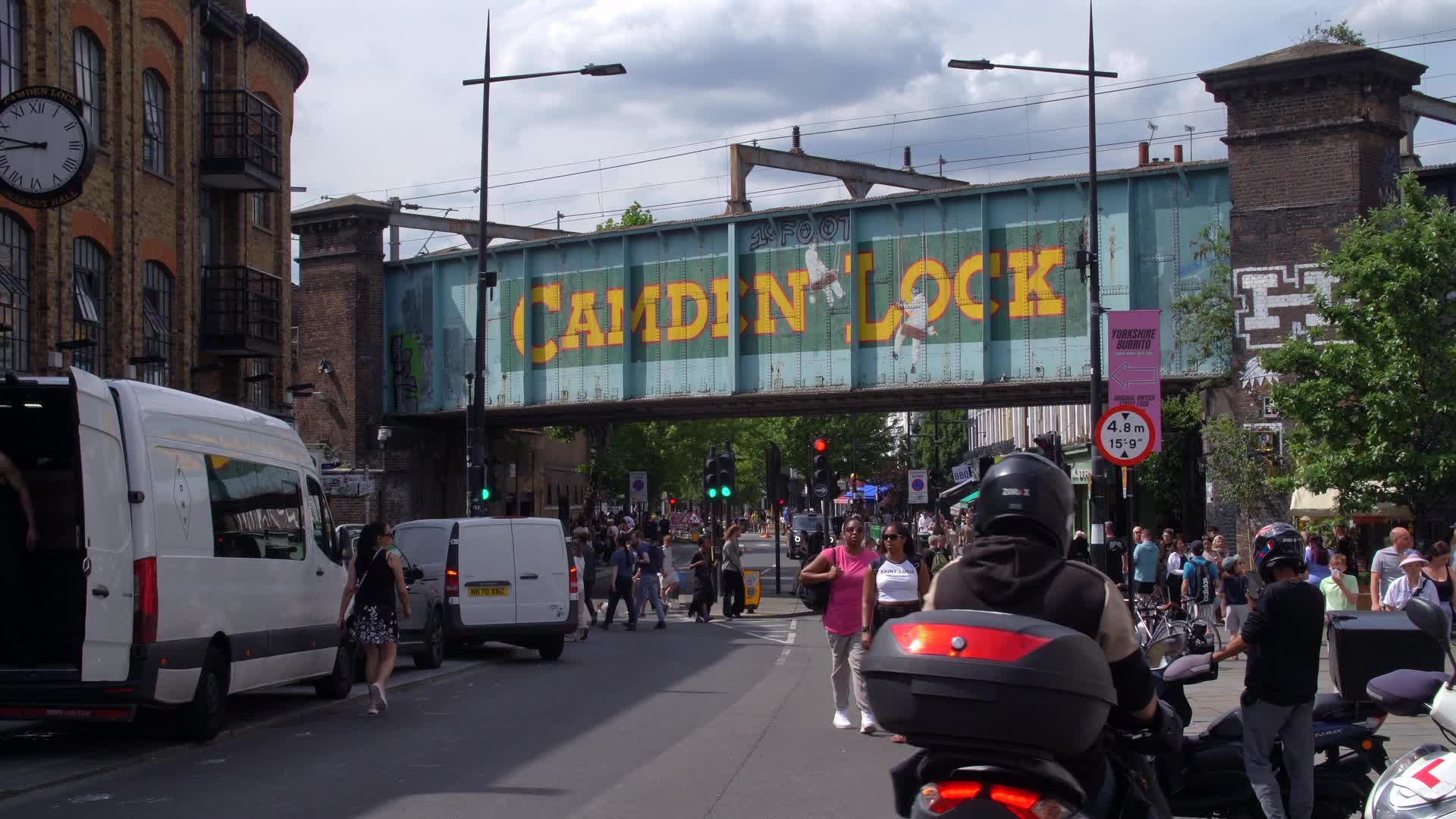 Camden Lock Street Scene