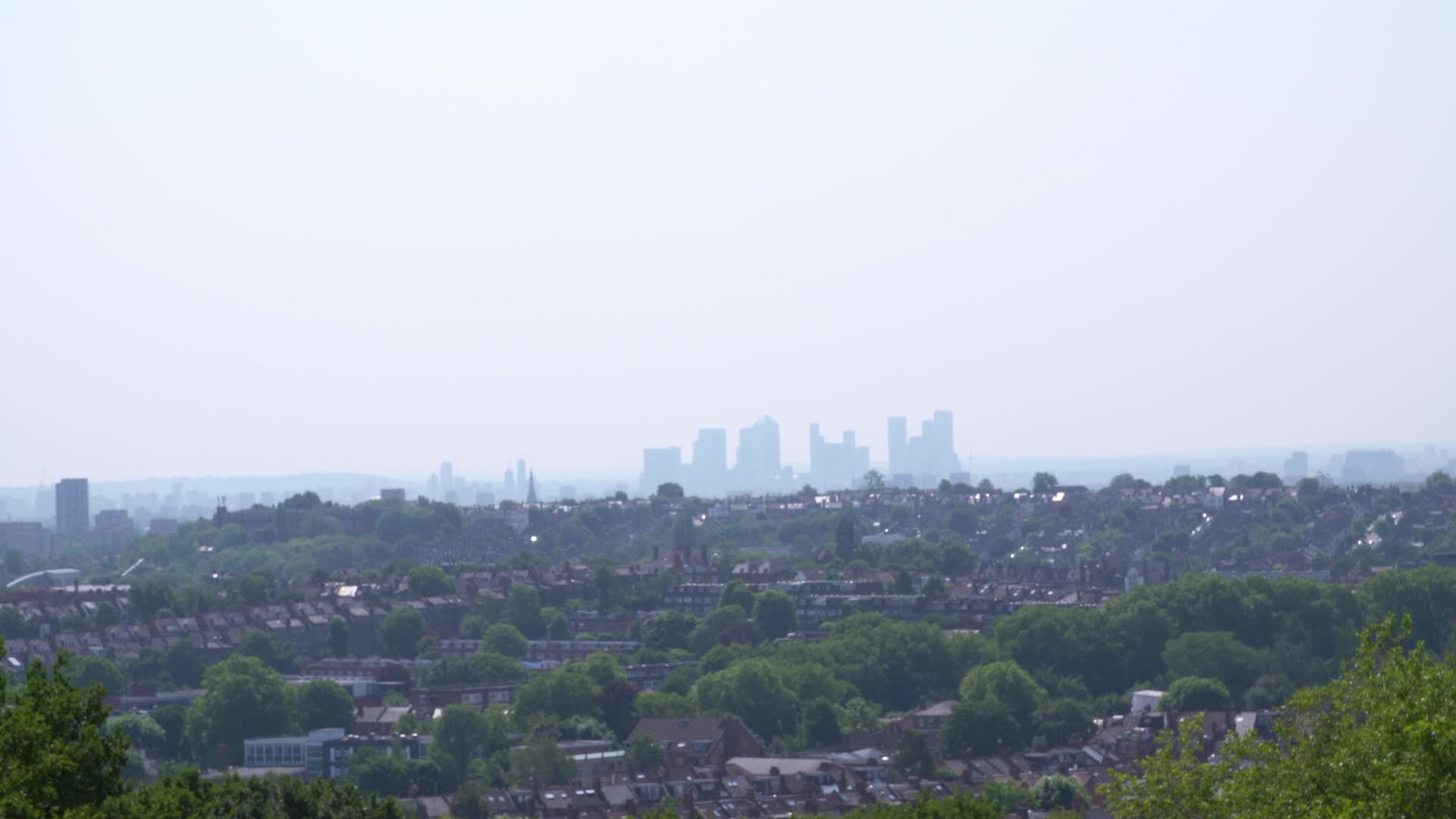 Sunny Skyline Views of London