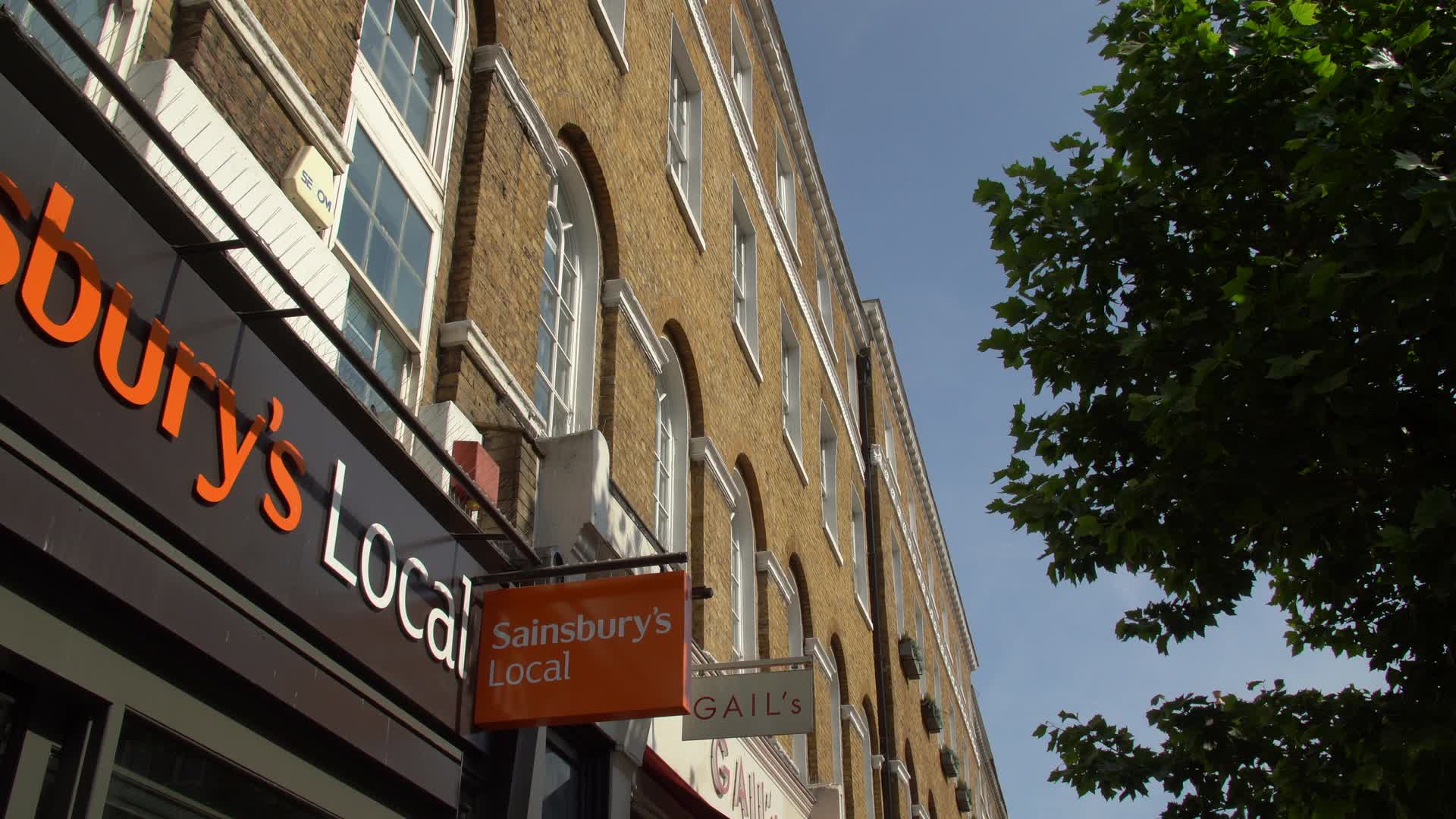 Sainsbury's Local Storefront on Sunny Day