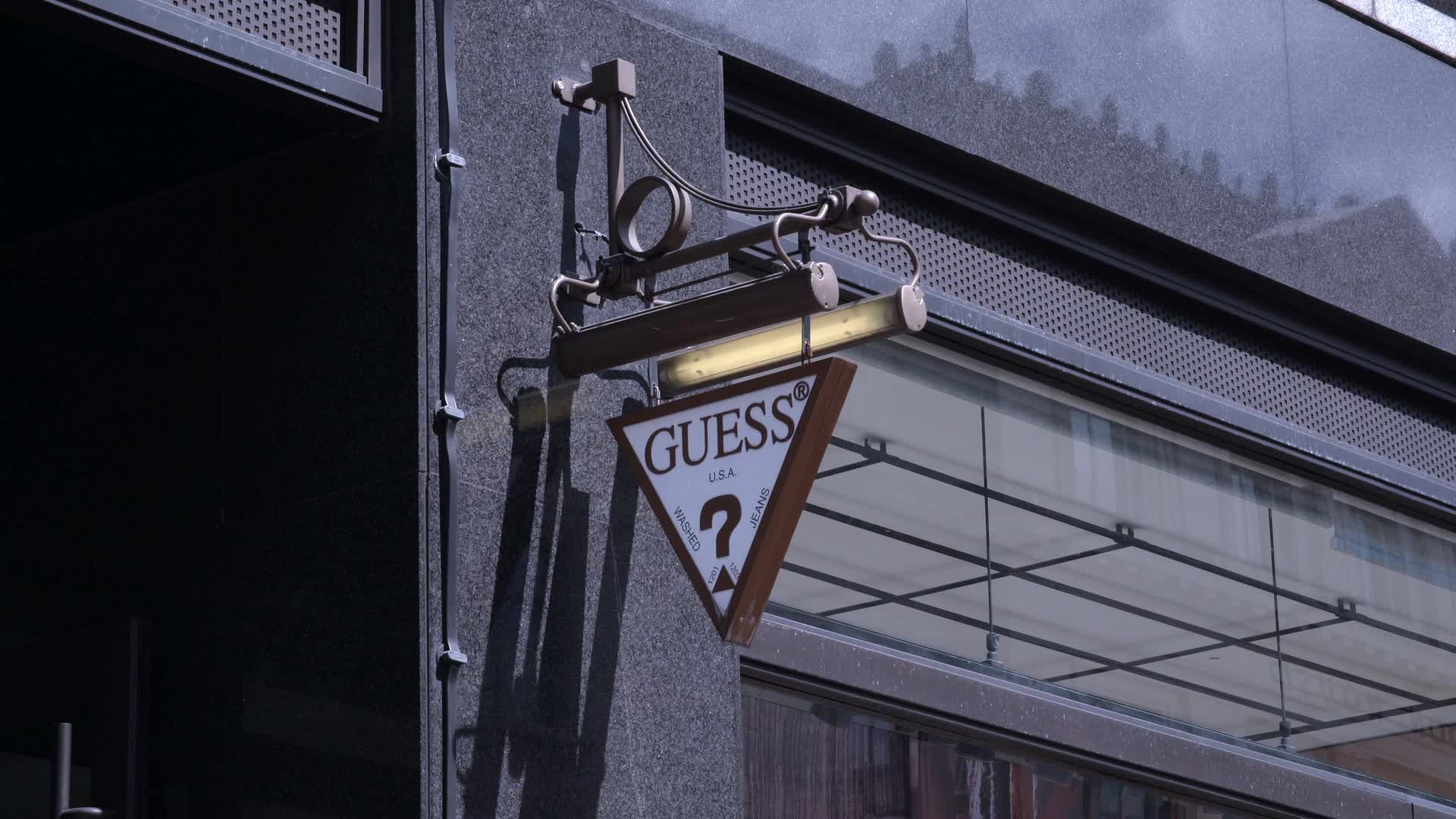 Guess Storefront Signage