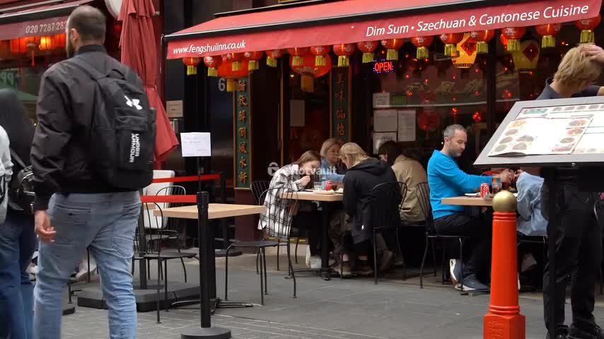 Chinatown Soho Outdoor Dining Scene