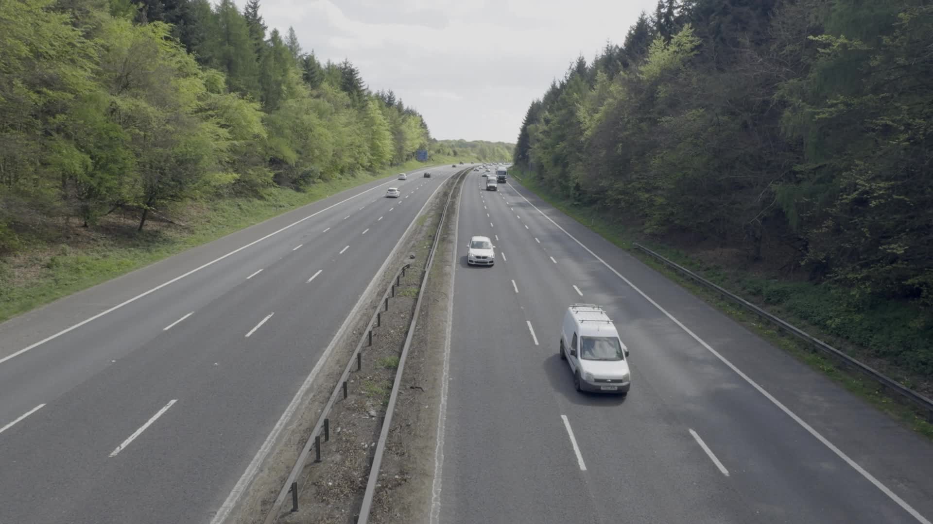 Highway Traffic on M25 in Kent