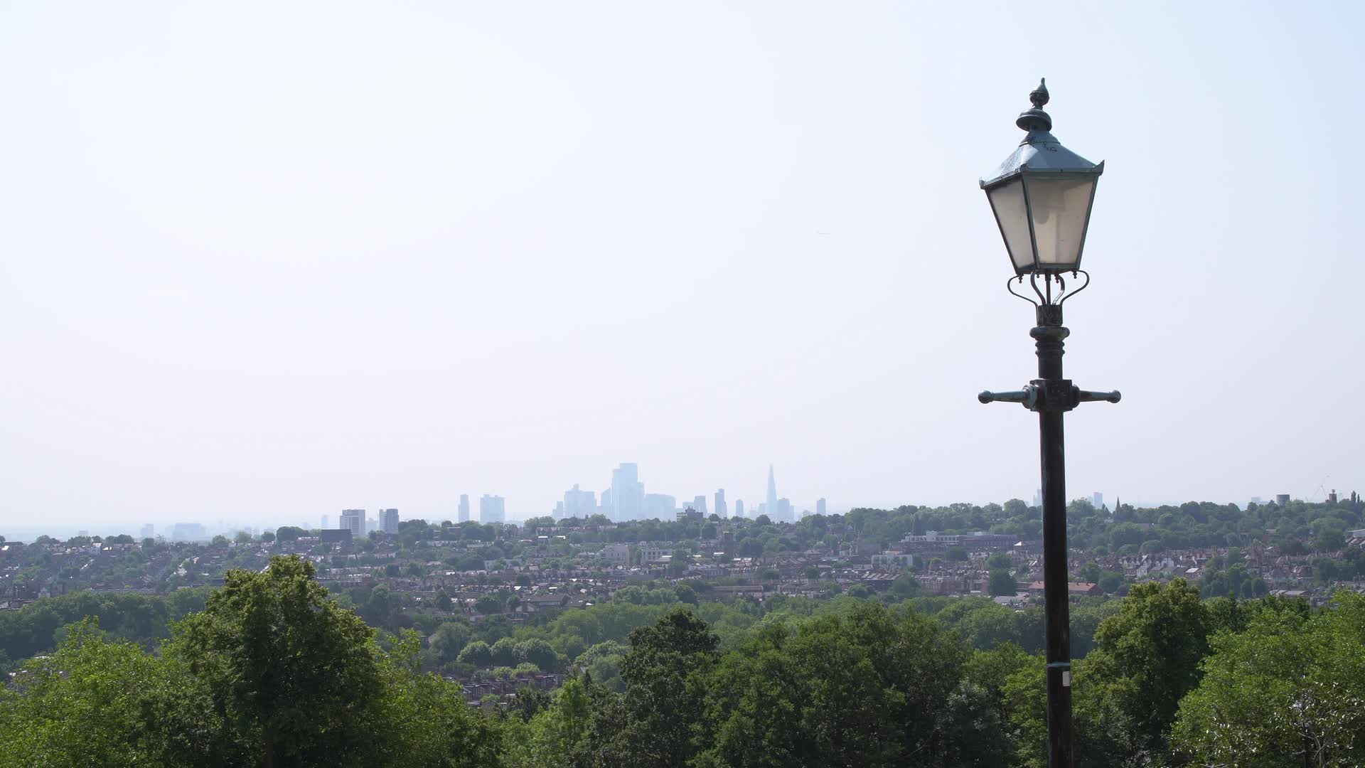 Sunny Views of London Skyline