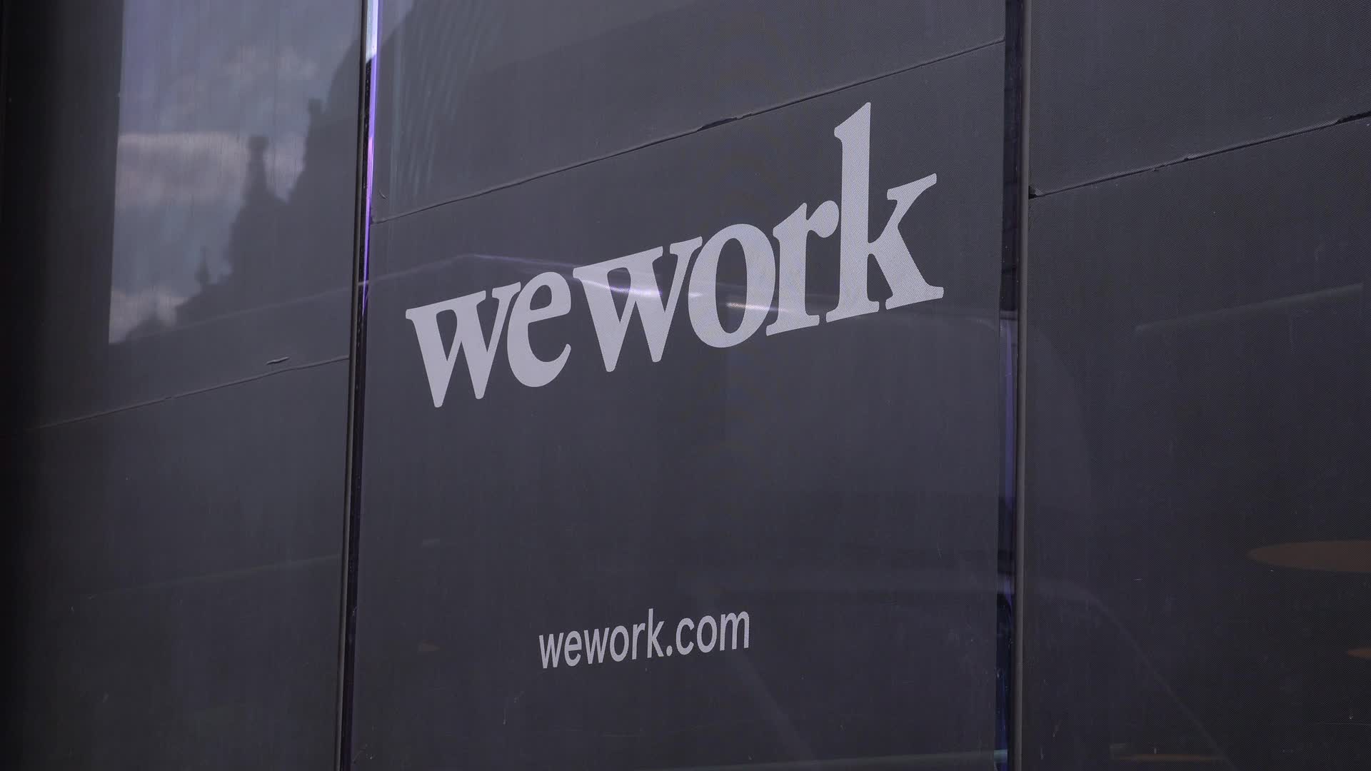 WeWork Co-Working Space Exterior In London, UK