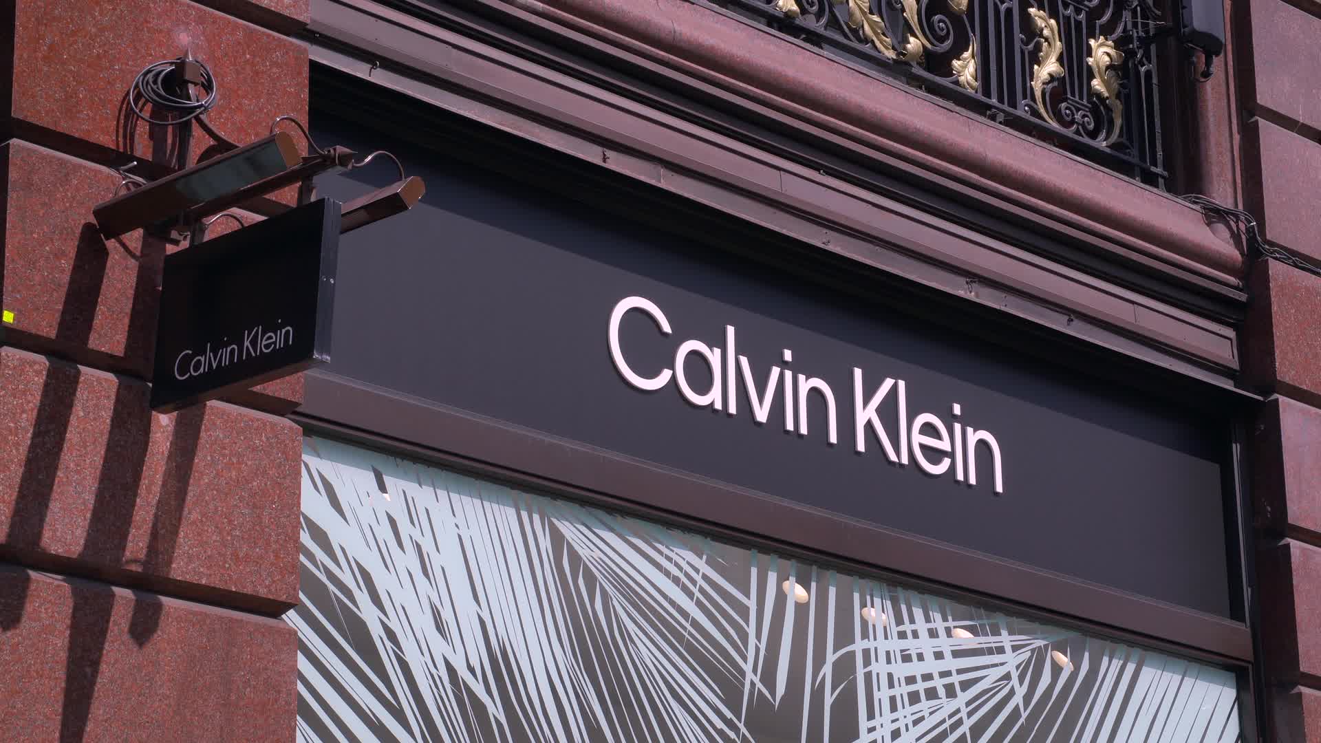 Calvin Klein Storefront Signage July 18