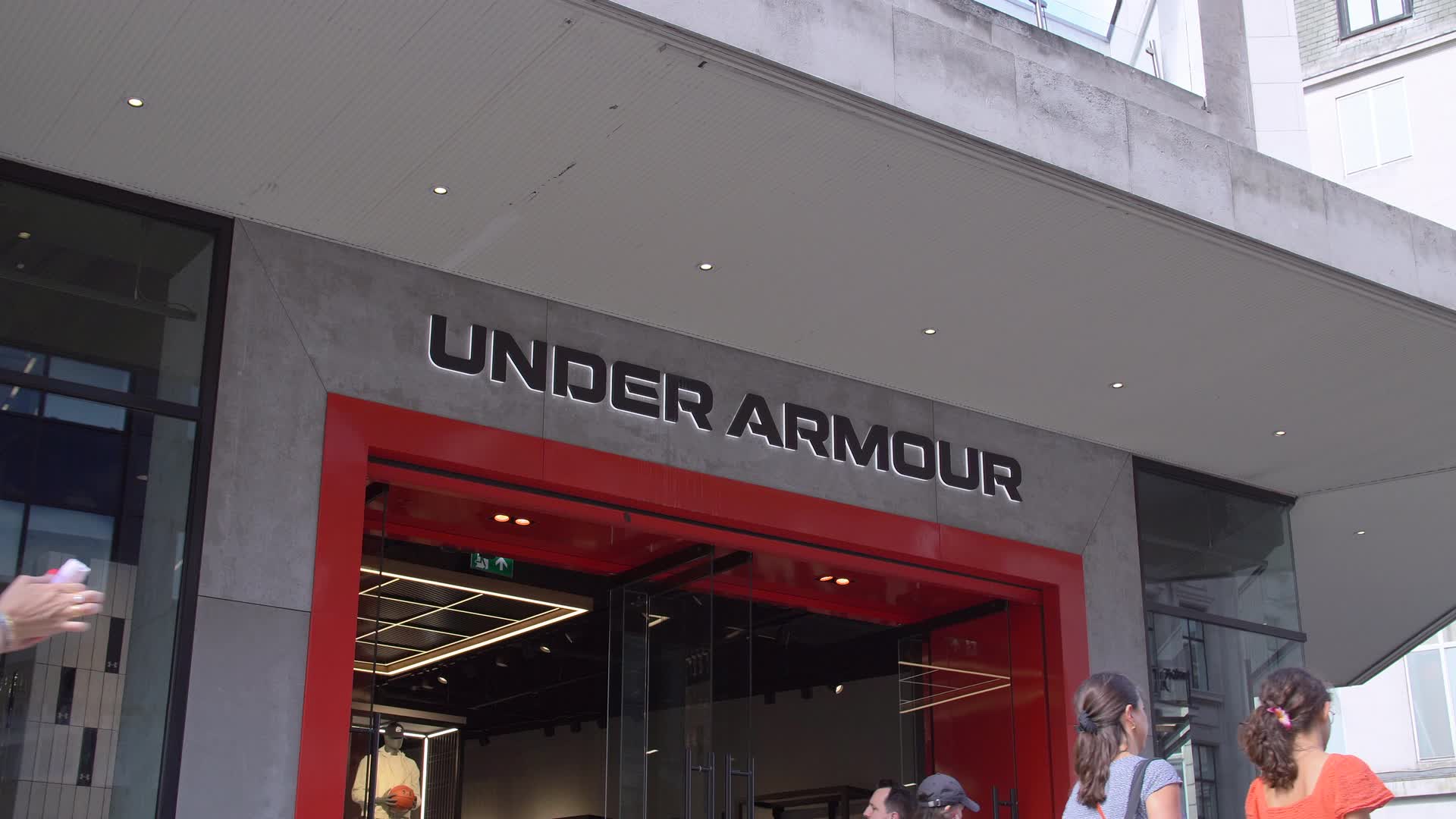 Under Armour Storefront Entrance