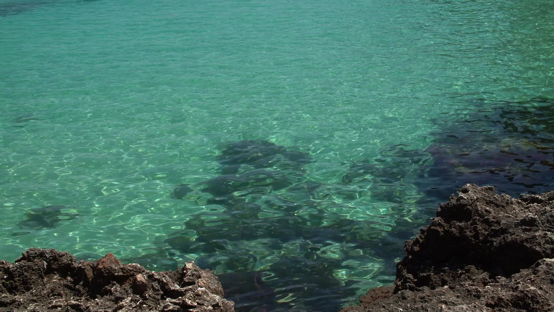 Crystal Clear Waters at Cala d'Or Beach in Mallorca, Spain