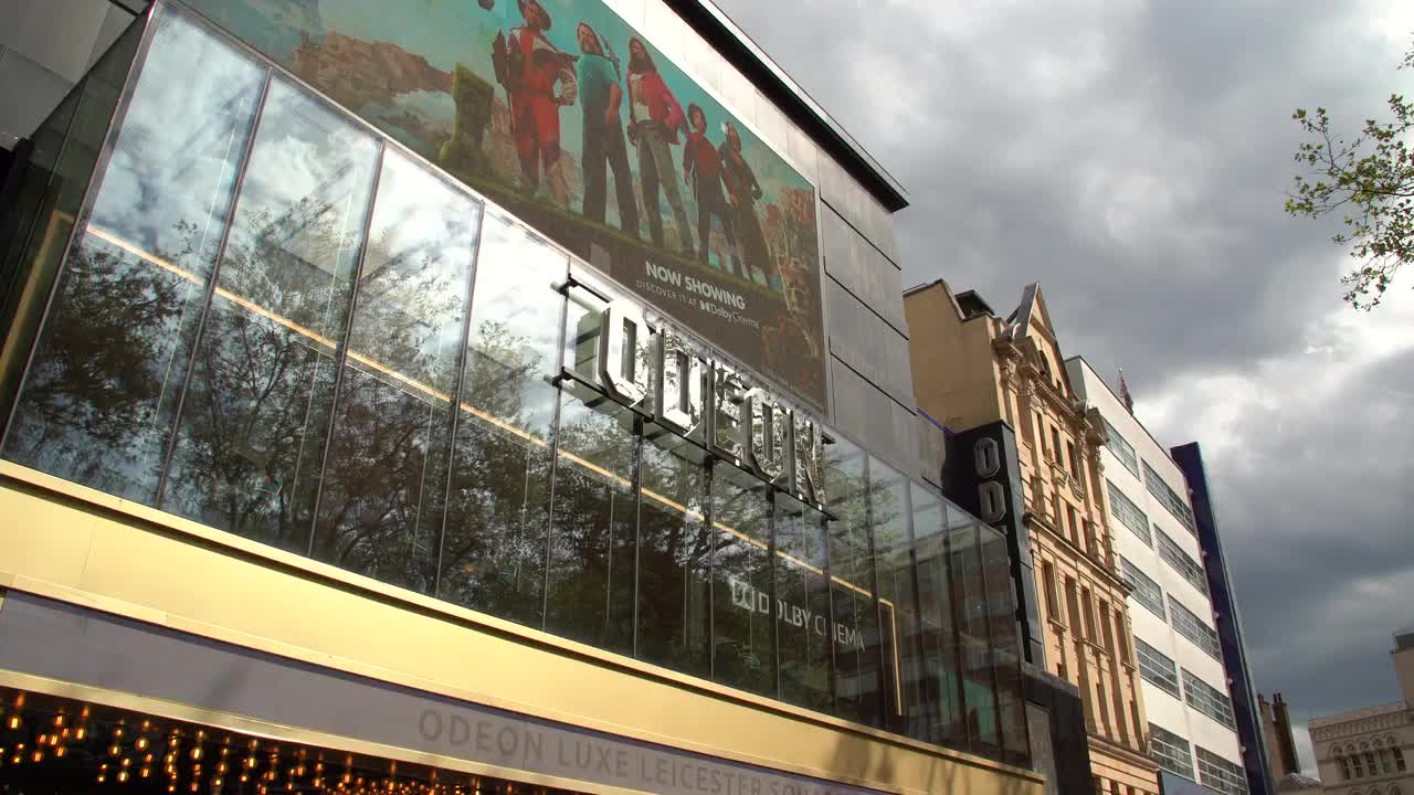 Odeon Leicester Square Cinema Exterior