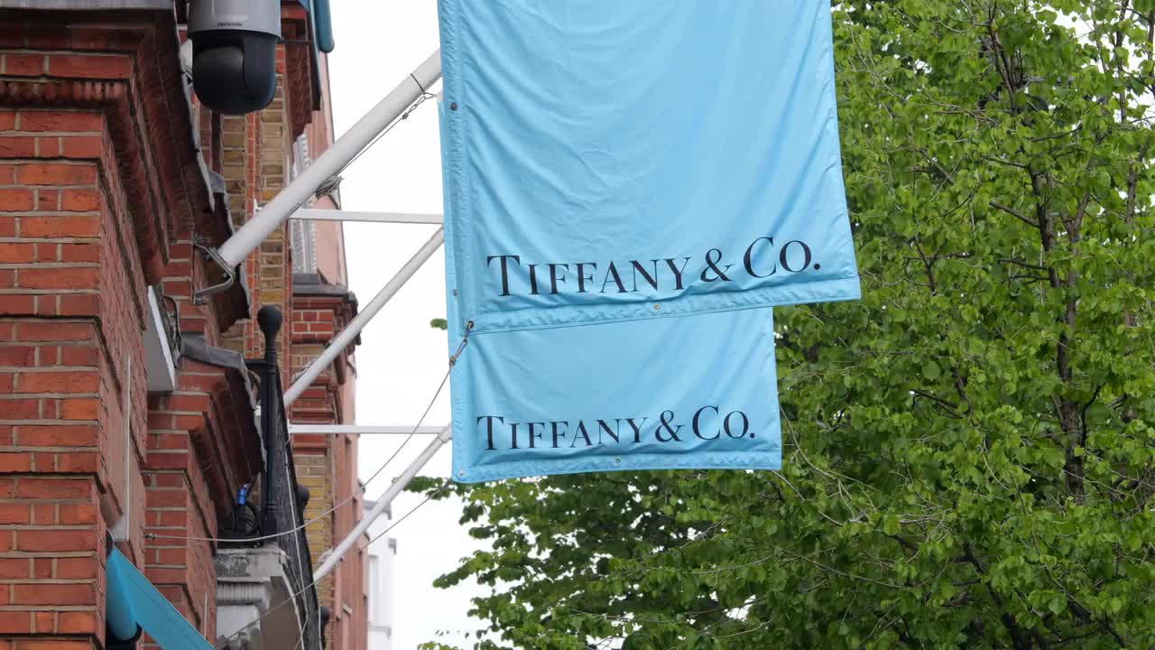 Tiffany & Co. Storefront Signage in London
