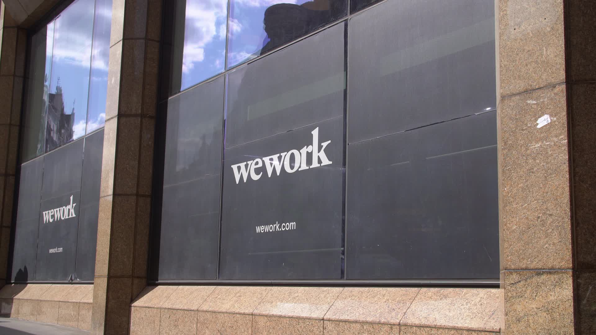 WeWork Co-Working Space Exterior in London