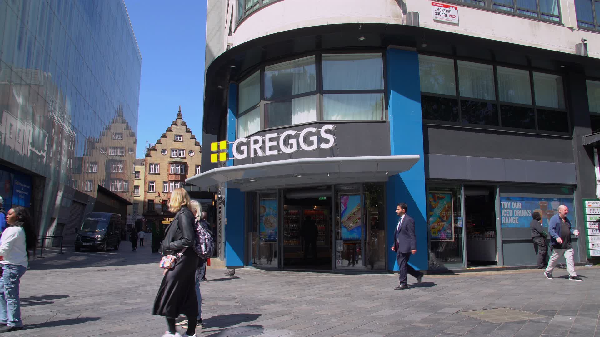 Greggs Storefront in Urban Setting - May 09