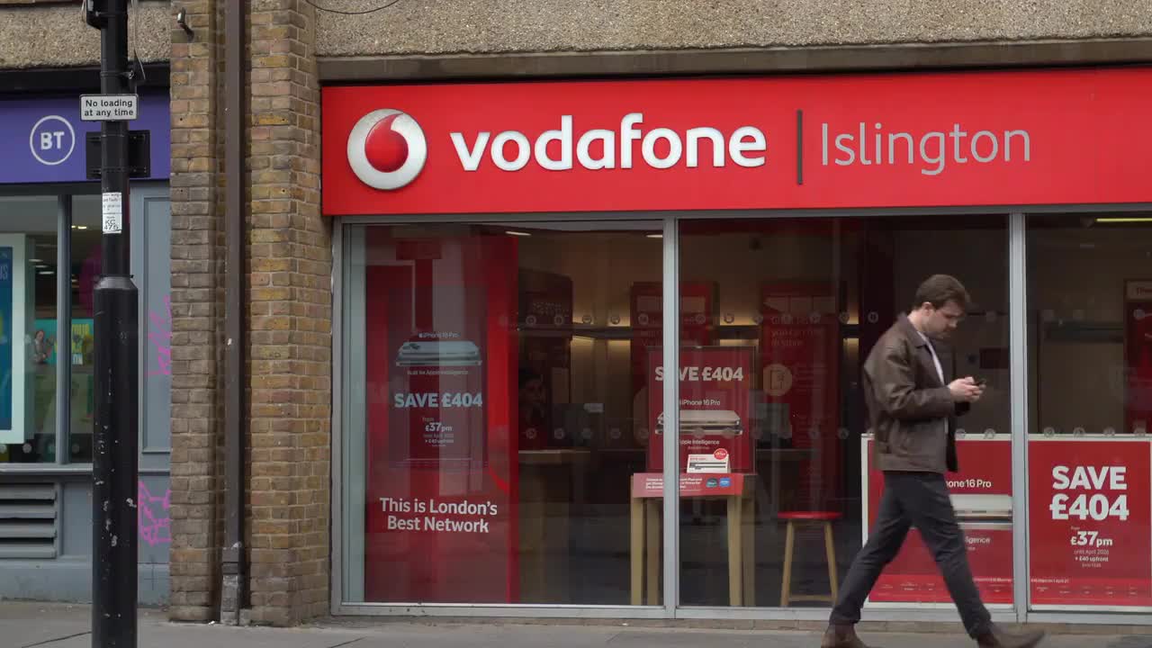 Vodafone Storefront in Islington - April 21