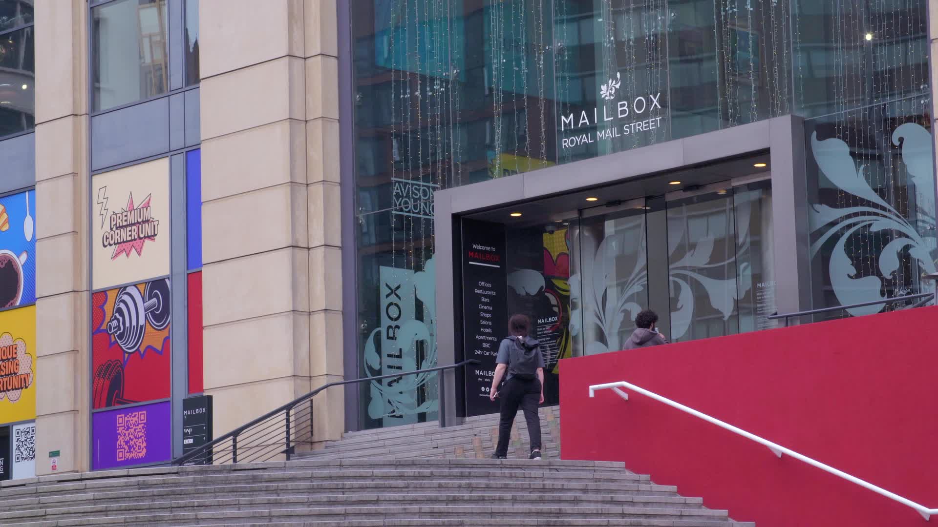 The Mailbox Shopping Centre Entrance
