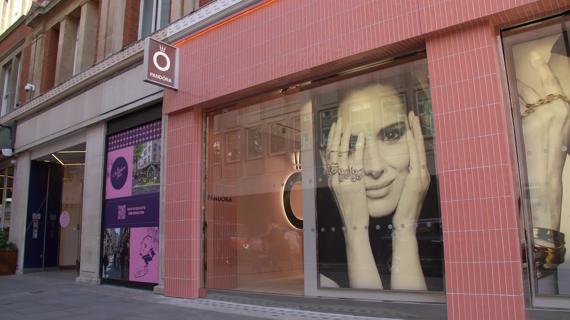 Pandora Shopfront Exterior