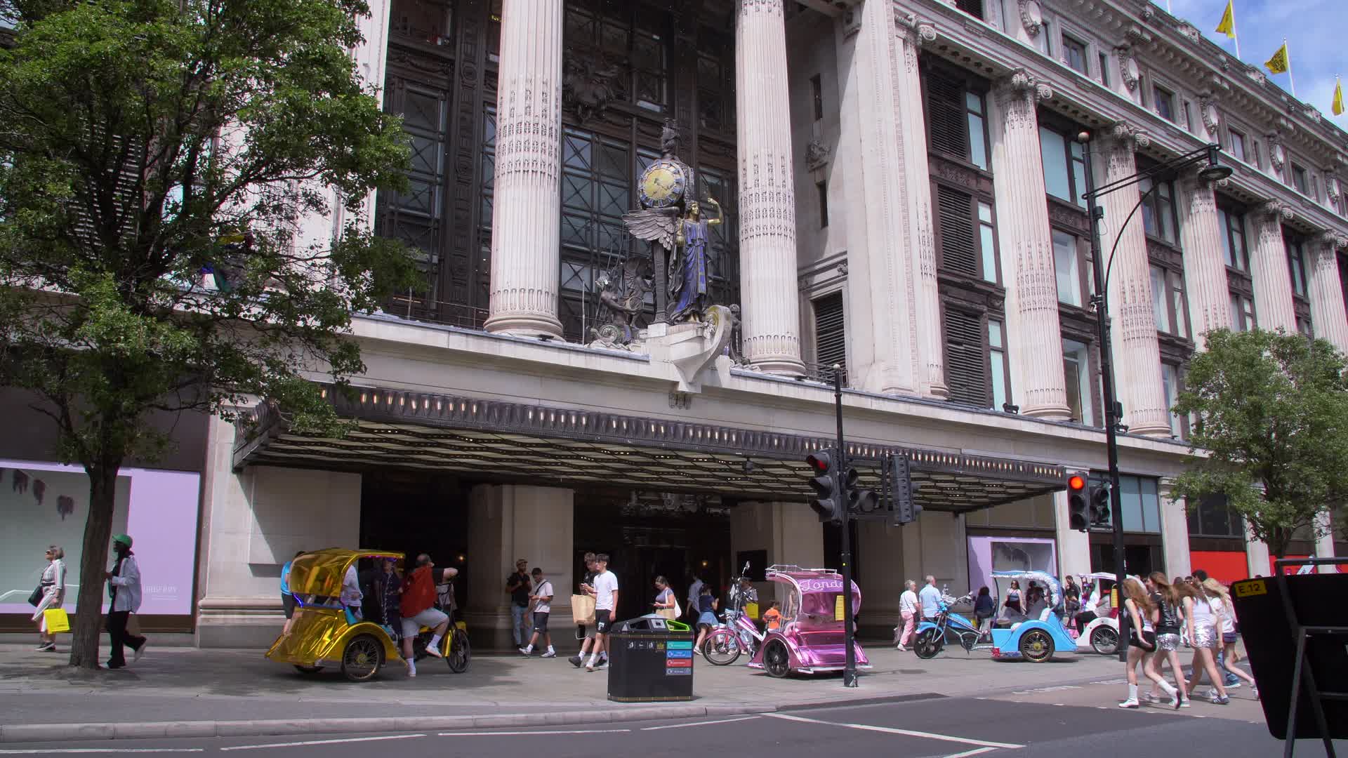 Selfridges London Exterior on June 27
