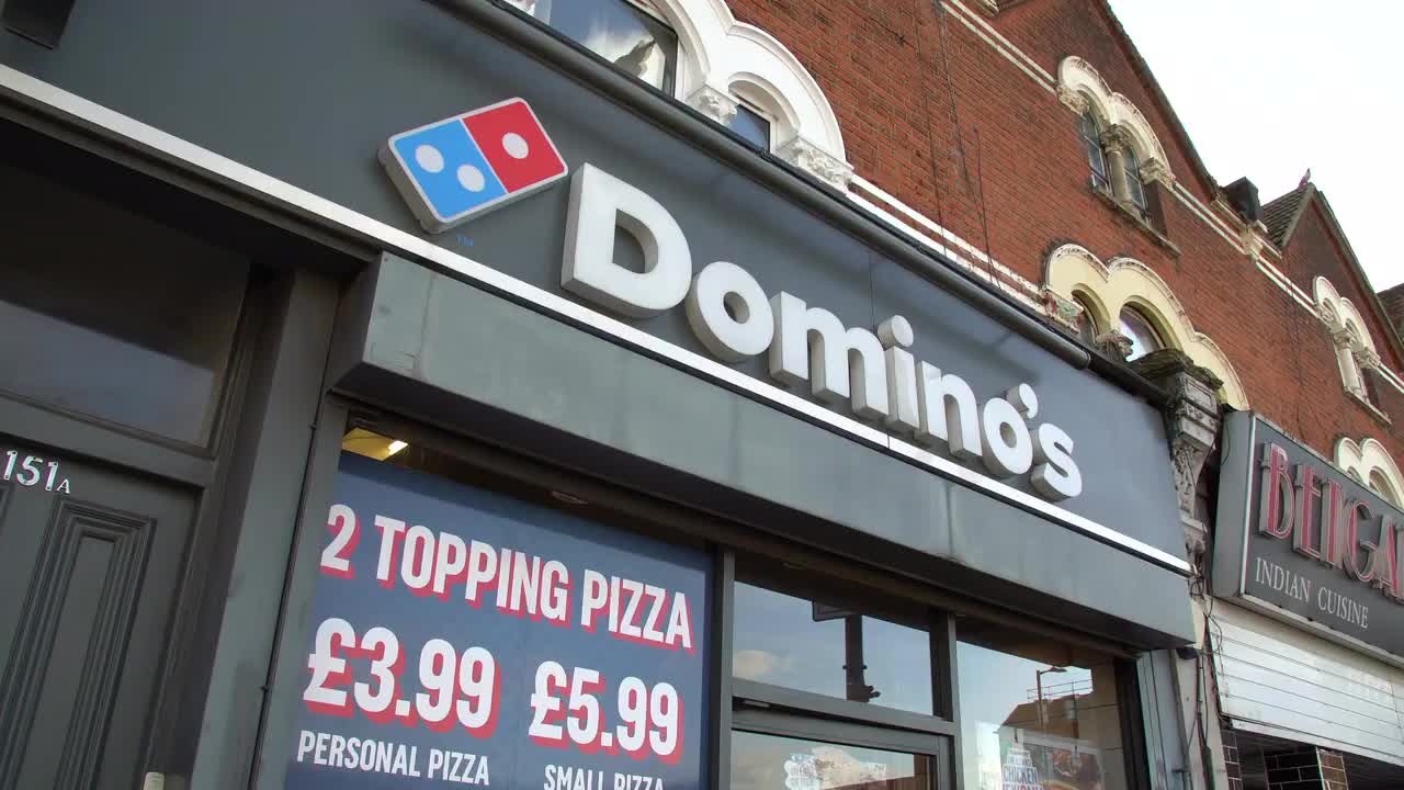 Domino's Pizza Storefront Exterior