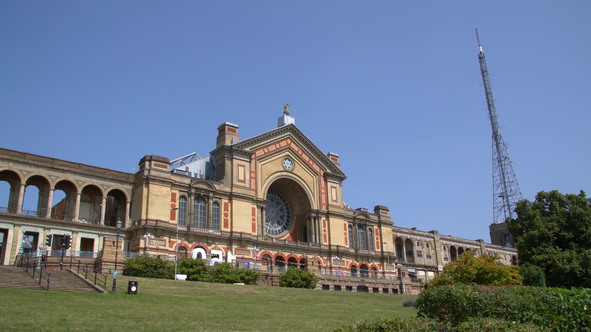 Alexandra Palace Sunny Day Exterior View