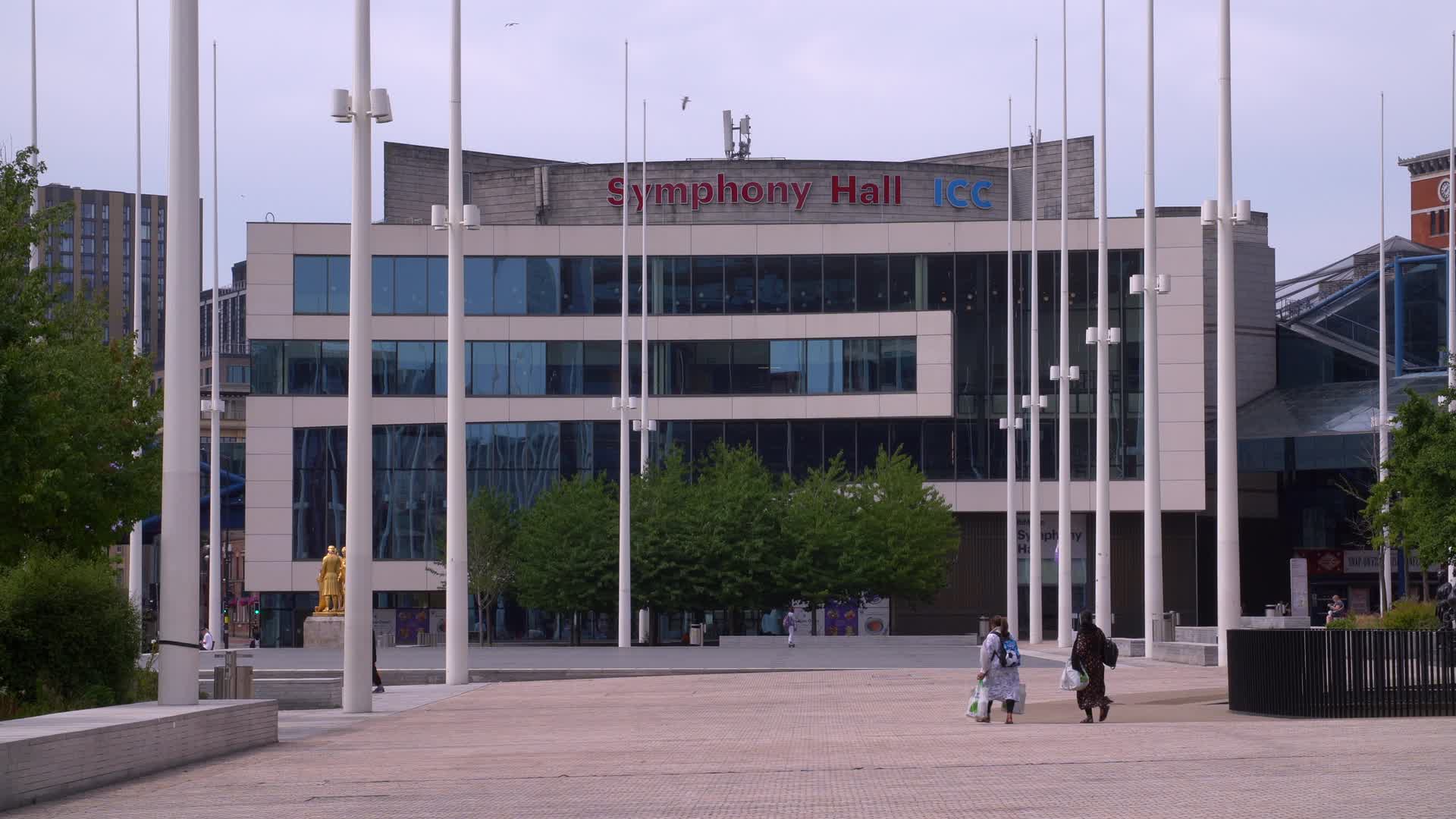 Symphony Hall Birmingham Exterior View