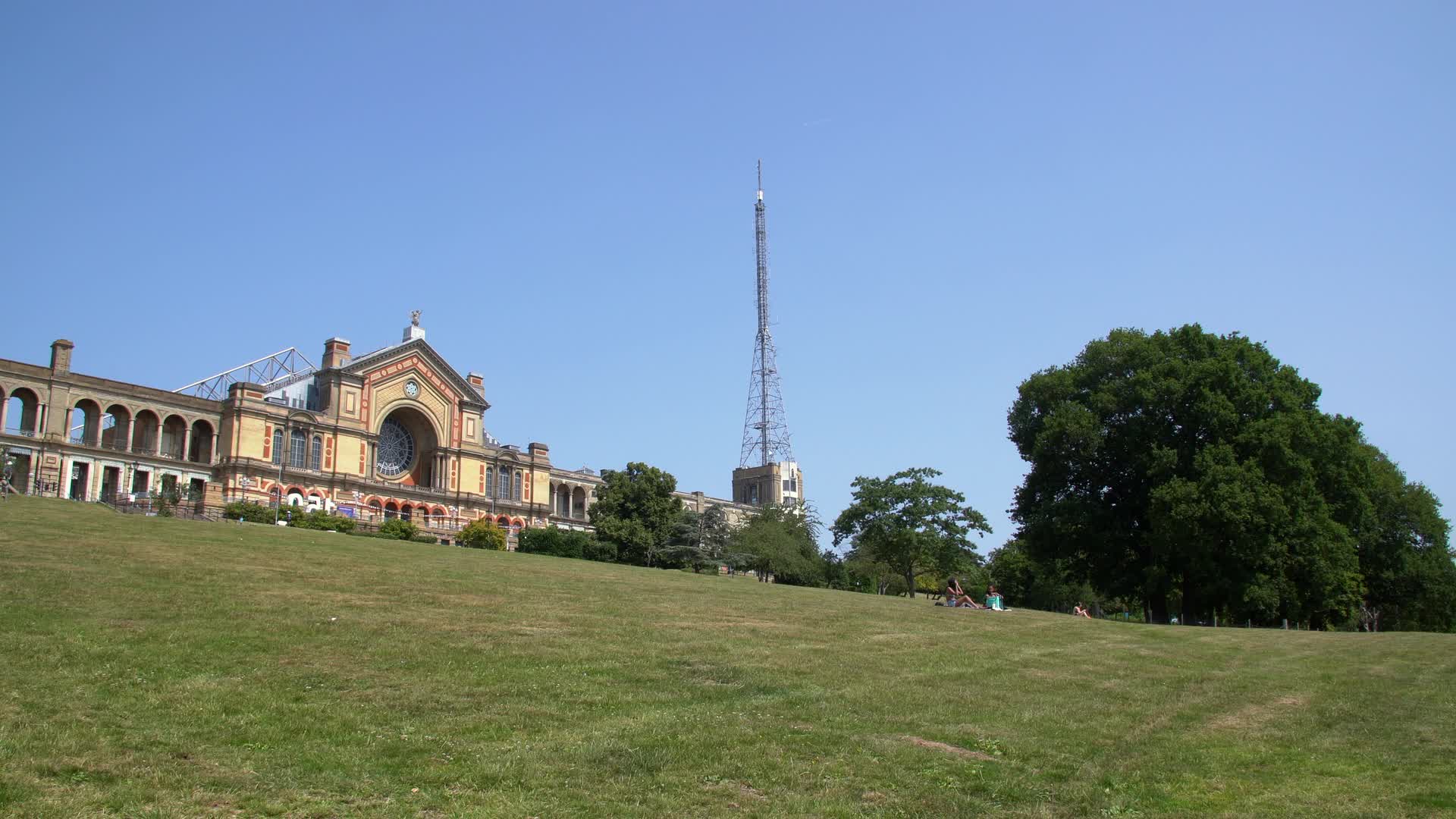 Alexandra Palace Lawn and Transmission Tower