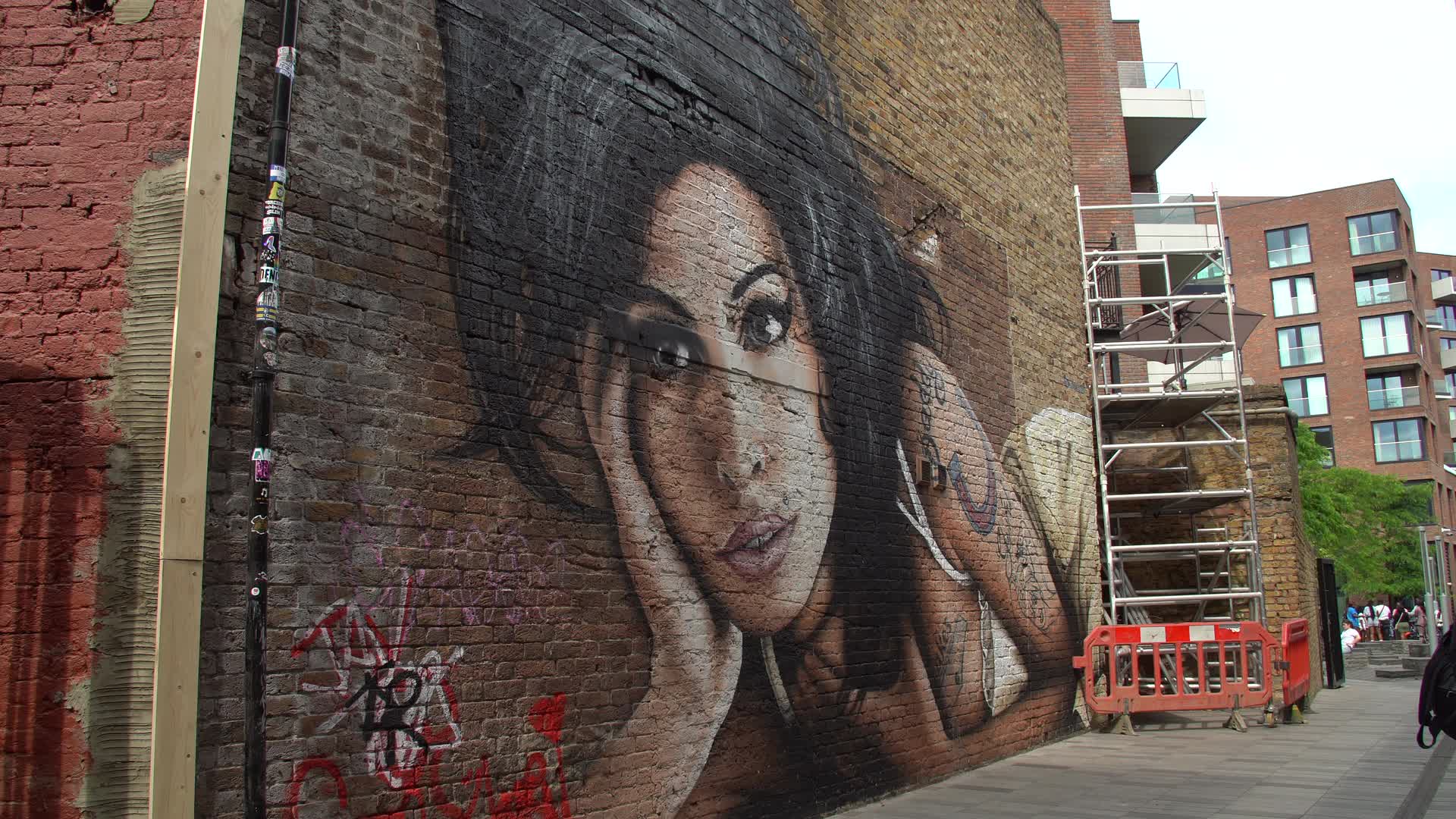 Amy Winehouse Mural in Camden, London - Street Art Scene