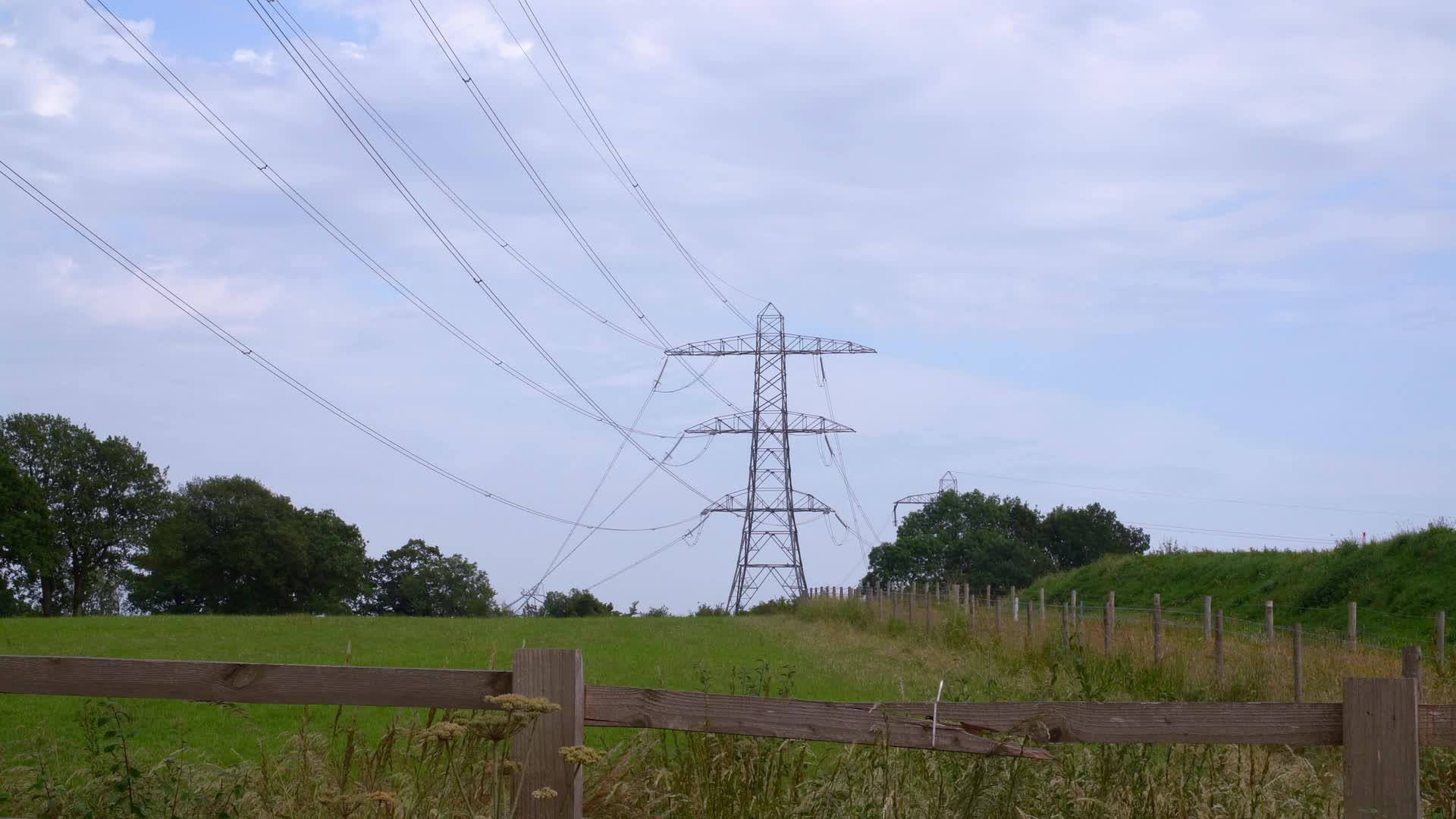 Electricity Pylons in the UK Countryside