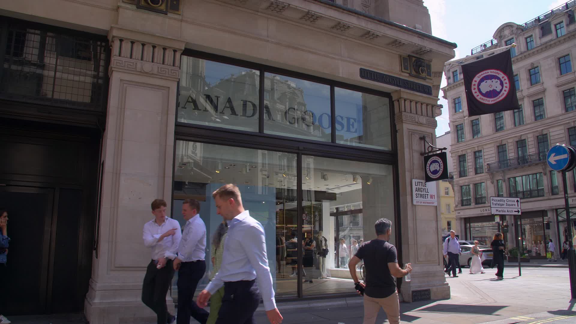 Canada Goose Storefront London