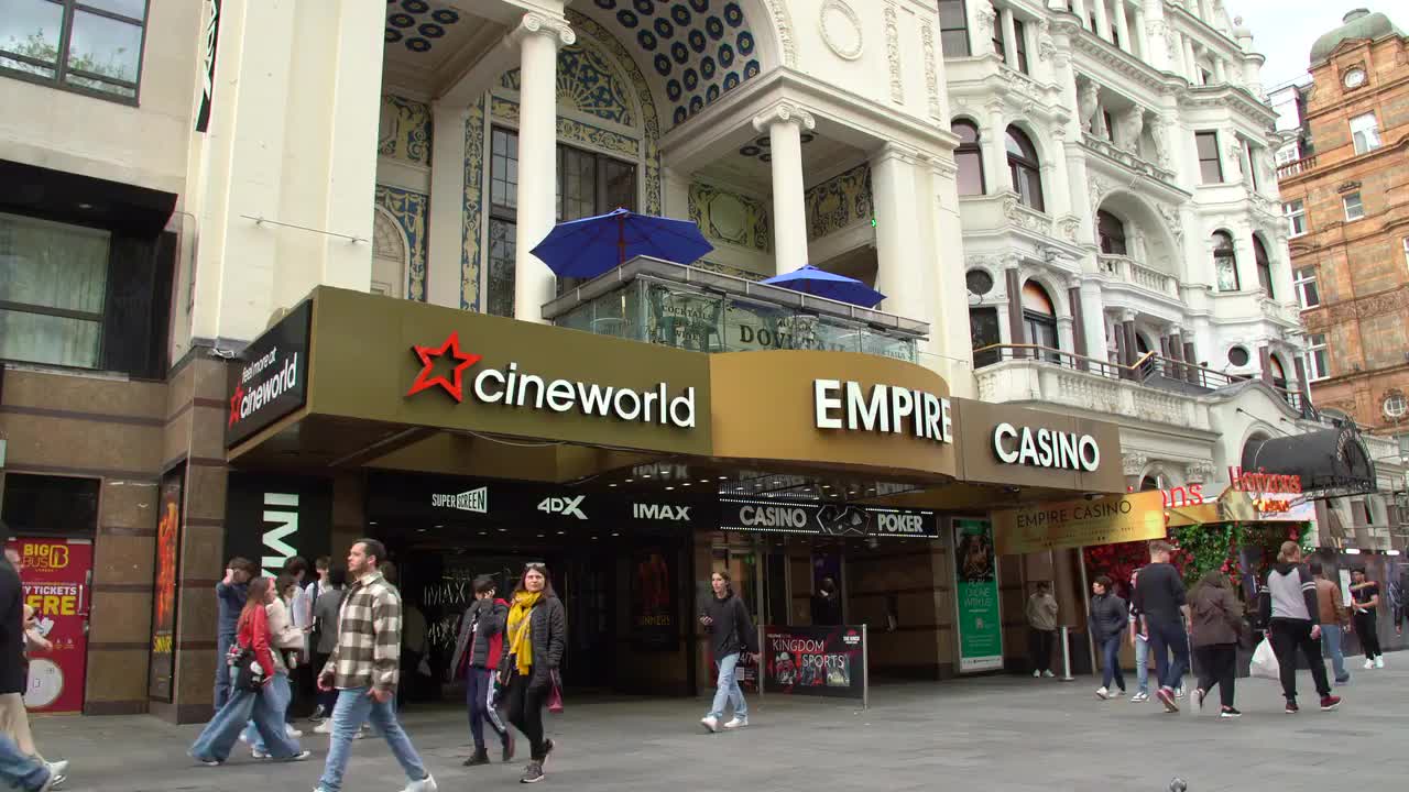 Cineworld and Empire Casino in London - Street View