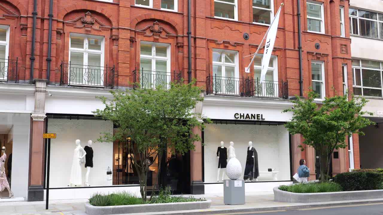 Luxury Chanel Storefront in London
